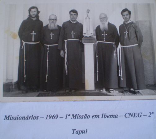 Missionários - 1969 - 1ª Missão em Ibema - CNEG - 2ª - Tapui